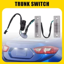 Trunk Release Switch Button&Licence Plate Lamp For 11-16 Chevrolet Cruze EOOH