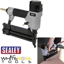 Sealey Air Nail Staple Gun 18 Gauge 10-50mm Nailer 10-40mm Stapler