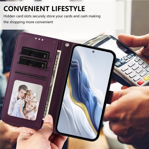 For Motorola G85 G75 G55 G84 G54 G34 Edge 60 50 Flip Leather Case Wallet Cover - Picture 7 of 119