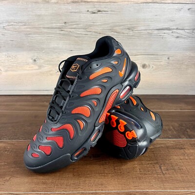 Nike Air Max Plus Drift Black Dragon Red Mens Size 10.5 Hyper Crimson FD4290 010