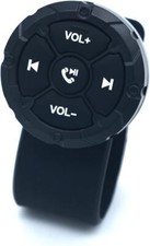 Jaesien Wireless Bluetooth Media Remote Button,Waterproof Phone Black