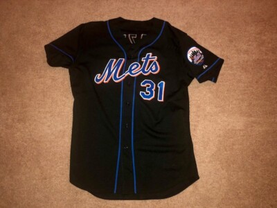 Mike Piazza 2003 Game Worn New York Mets Home Alternate Jersey