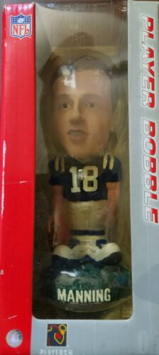 Nuevos Peyton Manning Bobblehead RAROS Colts Jugadores de la NFL Bobble Forever Coleccionables - Imagen 1 de 2
