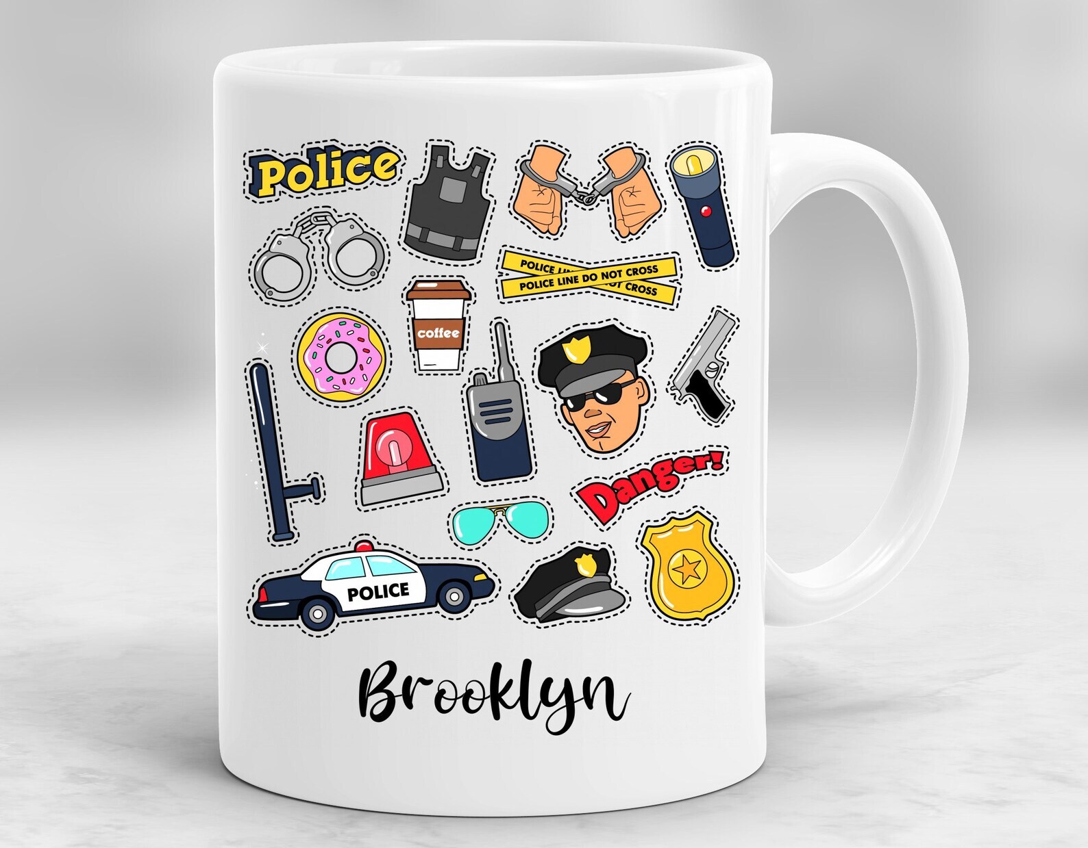 Personalized Police Officer Mug Police Officer Cup Police Officer Gift Police