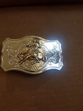 Bucking Bronco BELT BUCKLE Western