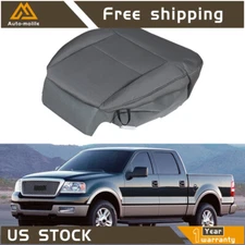 Seat Cover Driver Side Gray Cloth Replacement Bottom For Ford F-150 2004-07 2008
