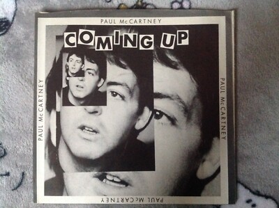 Beatles/McCartney NM ORIGINAL COMING UP + 2 45 WITH CLEAN CLOSE TO NM PIC SLEEVE