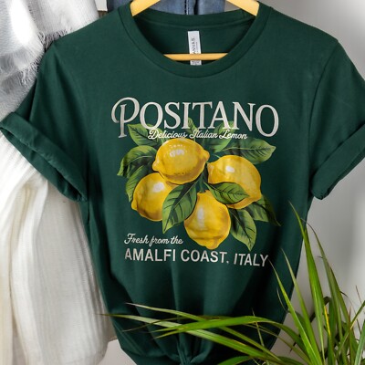 Positano Lemons T-Shirt | Fresh Amalfi Coast Italy Souvenir Tee