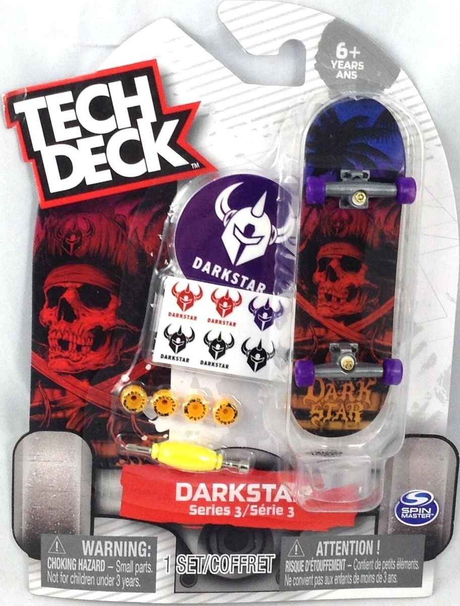 New ULTRA RARE Tech Deck DARKSTAR Series 3 Pirate