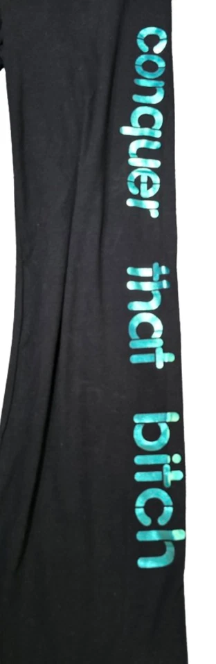 Брюки пижамные Boxercraft Conquer That Defeat That Swear Words (для взрослых маленькие большие) - Изображение 3 из 4