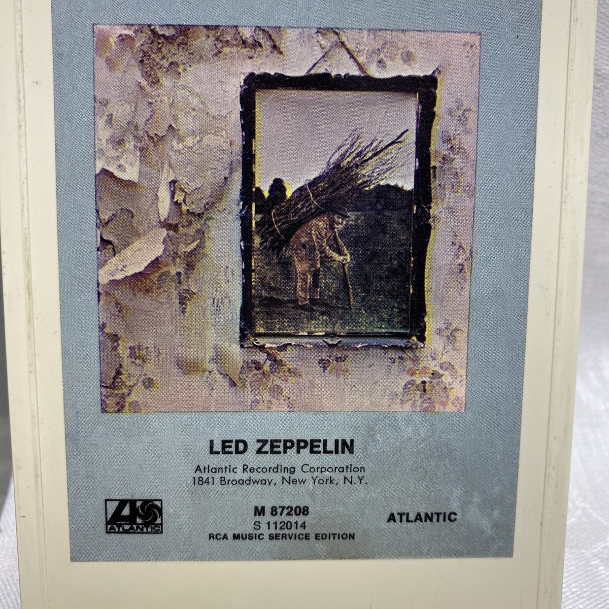 LED ZEPPELIN - IV, 8 TRACK TAPE, ATLANTIC M 87208, 1971 | eBay