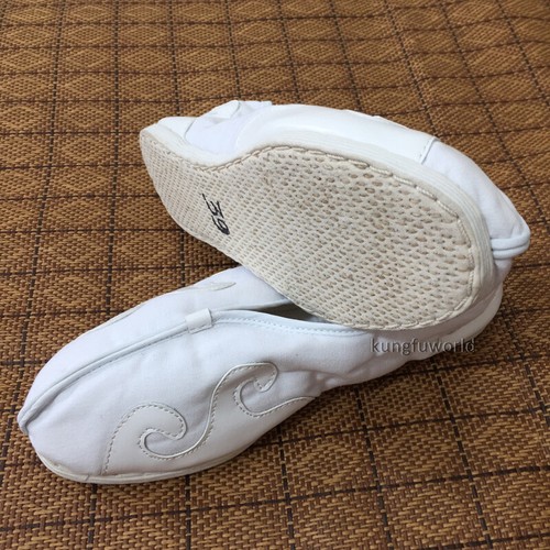 White Wudang Taoist Kung fu shoes Wing Chun Martial arts Sports Tai chi Sneakers - Picture 4 of 5
