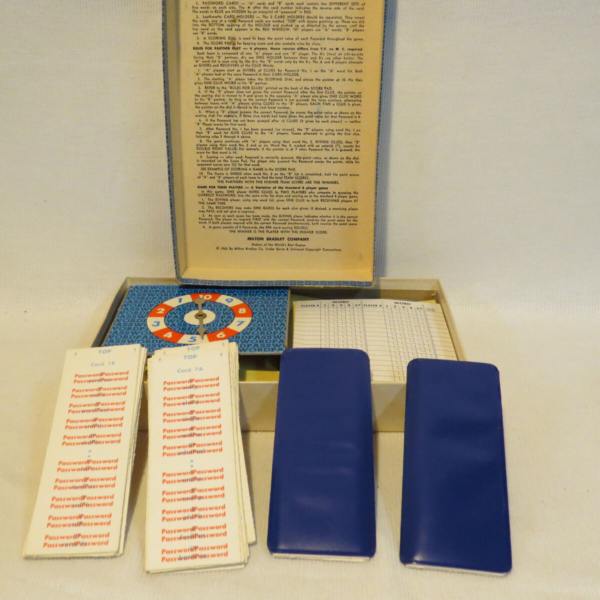 Vintage 1962 Password Game