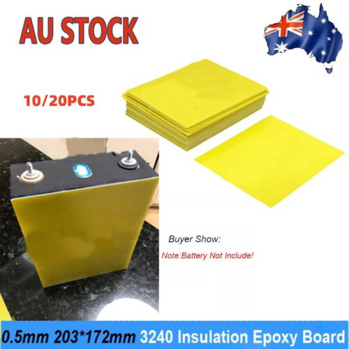 Insulation Epoxy Plate for 3.2V 280Ah 320Ah 310Ah 90Ah 12.8V Lifepo4 Battery -AU