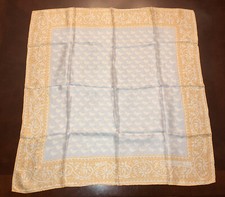 Anne Klein Vintage Handrolled Silk Scarf