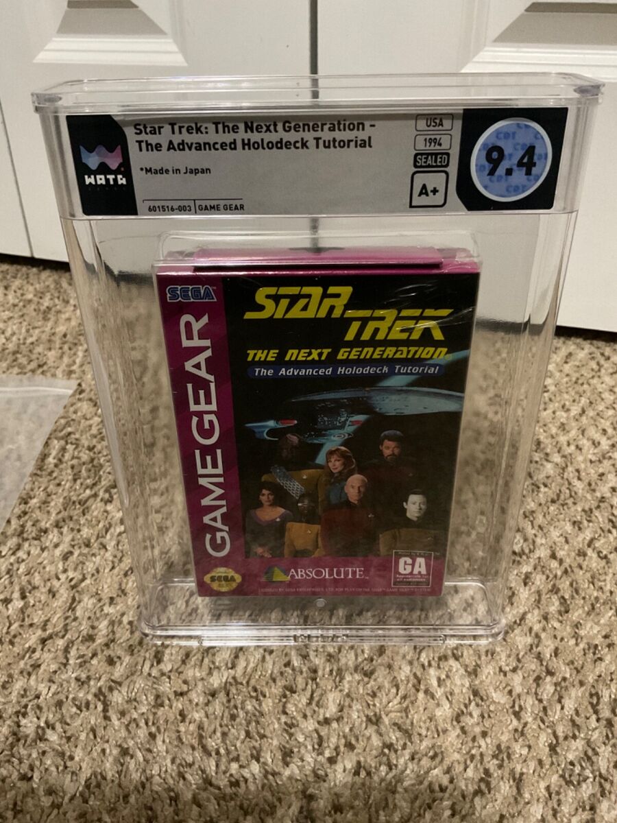 Star Trek Next Generation (Sega Game Gear) WATA 9.4 A+ Brand