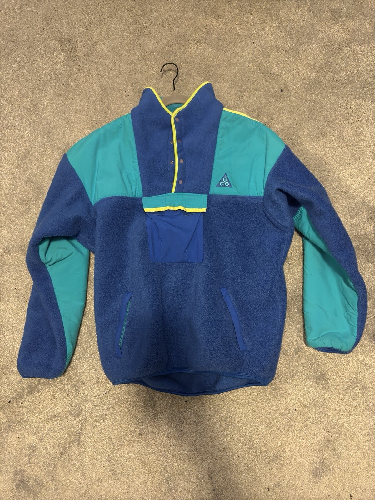 Vintage 80s 90s Nike ACG Devils Tower Fleece Pullover Men's Size L