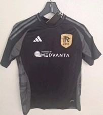 adidas Tiro 24 Soccer Jersey Youth Size Large 13-14Y Black New IQ4767