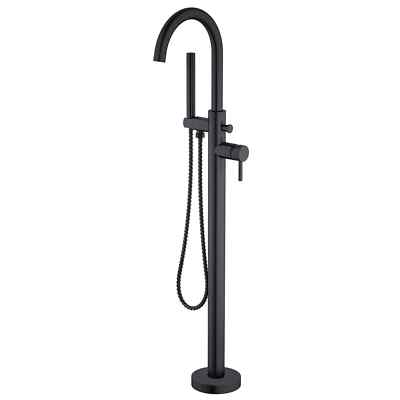 New in box...unused...Ancona ''Nero'' free standing tub faucet in matte black...