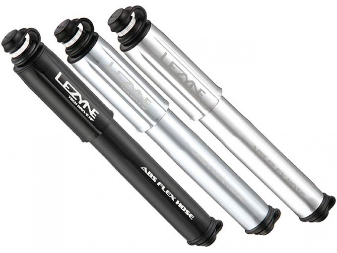 Lezyne Tech Drive Hand Pump HP/HV 166 MM/214 MM/216 MM Black