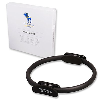 New Dual Grip Resistance Training Pilates Ring Fitness Circle Flexible Exercise