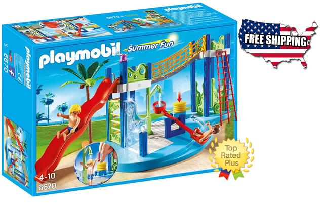 playmobil water park 6670