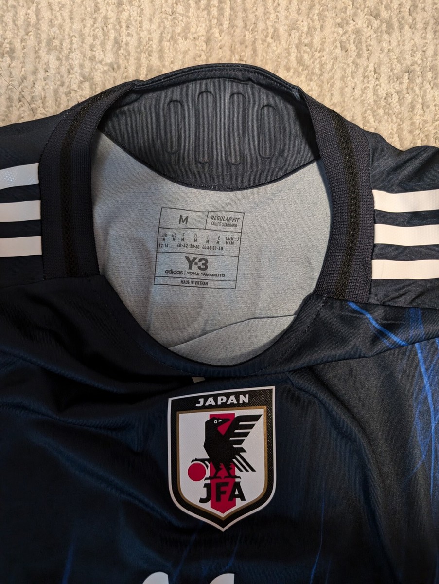 Adidas Japan Y-3 2024 Home Authentic Player Jersey Hasegawa