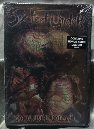 SIX FEET UNDER: "Double Dead" - CD/DVD Double Pk Factory Sealed 2002 - Picture 1 of 3