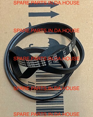 Miele Washing Machine Motor Drum Drive Belt W5831 W5834 W5835 W5836 W5837 W5839