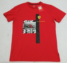 Puma Ferrari Q2 Tee Red Men T- Shirt M