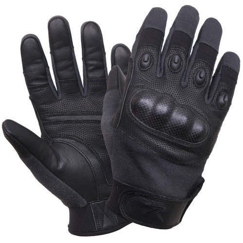Carbon Fiber Hard Knuckle Cut/Fire Resistant Tactical Gloves - Picture 2 of 7