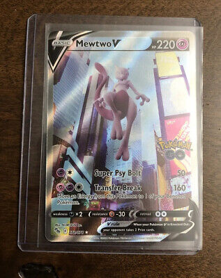 Pokemon Go Mewtwo V Full Art 72/78