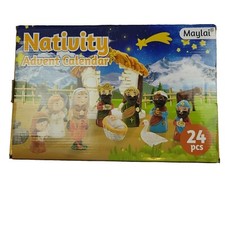 Nativity Toy Advent Calendar Christmas 24 Day...