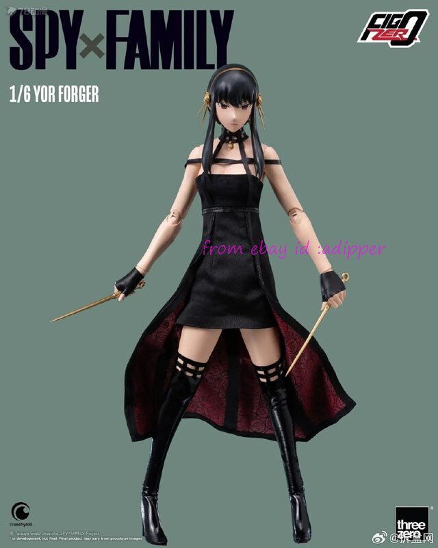 Perfect Threezero 1/6 Spy×Family Yor Forger Action Figure In Stock
