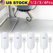 1-4Pack Smart Water Leak Sensor Detector APP Alarm WiFi Home Water Leak Detector