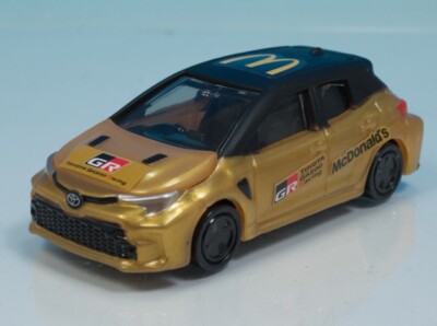【新品・未開封】GR COROLLA ミニカー 7台セット Tomica TOYOTA GR COROLLA GOLD 2024 McDonald Happy Sets Toy NEW