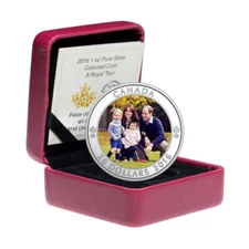2016 Canada $20 A Royal Tour Pure Silver Coin Prince William RCM Pure .999 1 OZ