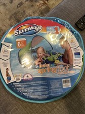 Swimways Baby Spring Float Activity Center with Canopy- Octopus