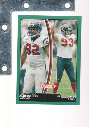 2007 Topps Total Football Base Singles #1-220 Pick From List Up To 65% OFF! - Picture 193 of 201