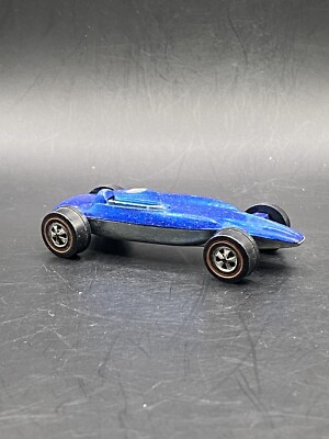 Hot Wheels Redlines Shelby Turbine Blue Vintage Collectible Toy