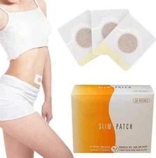 Authentic Slim Patch - No More Diet - Highly Effective Natural Weight Loss 60 Ct