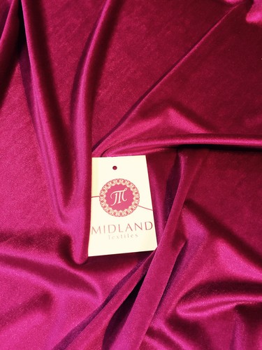 Spandex Velvet Velour Stretch Dress Fabric 58" Wide M35 Mtex - Picture 17 of 124