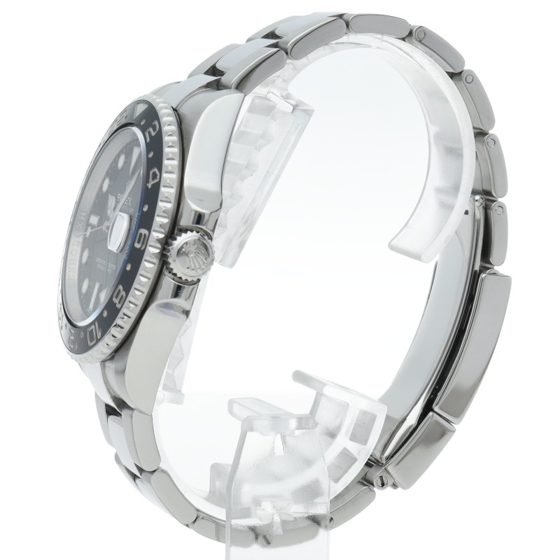 ROLEX GMT Master 2 Watch with Mirrored Buckle 116710LN (Runtime) Stainless S... image 3