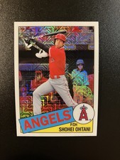 2020 Topps Update Series - Silver Pack 1985 Topps Chrome Baseball Shohei Ohtani