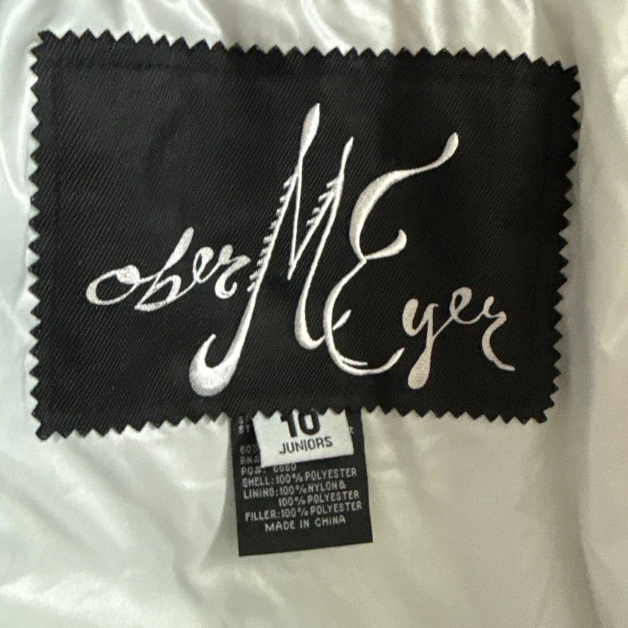 Chaqueta con Capucha Obermeyer Juniors Esquí Snowboard Mekayla Blanca Talla 10 Foto 4 de 4