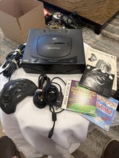 Sega Saturn Model 1 Console 1 Controller AV Cables MINT Condition Demos! Manual