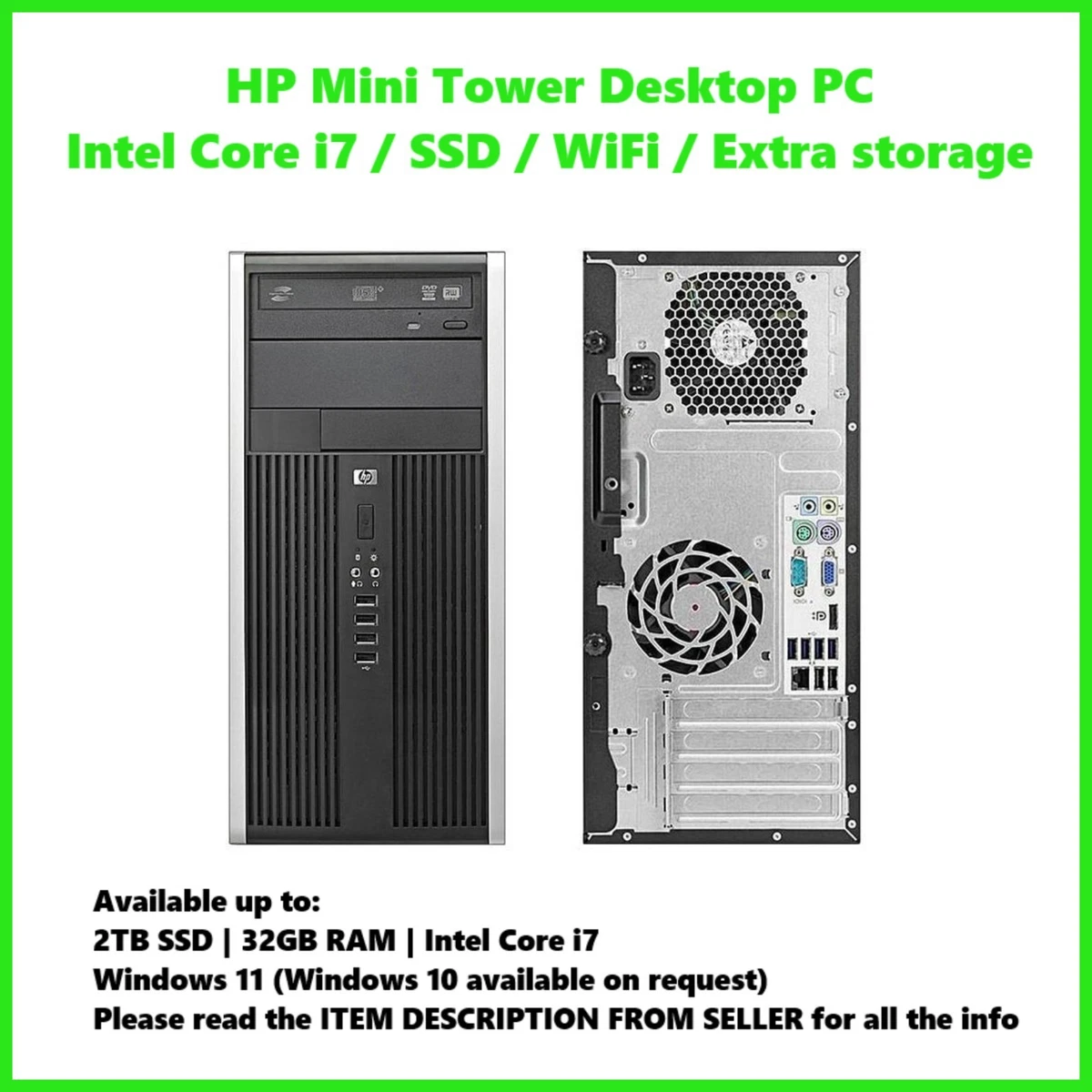 HP Compaq Pro 6300 PC Desktops & All-In-One Computers for sale
