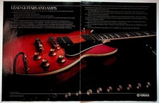 Yamaha Vintage Print Advertisement Lead Guitars Amps 1970s Guitar Amp