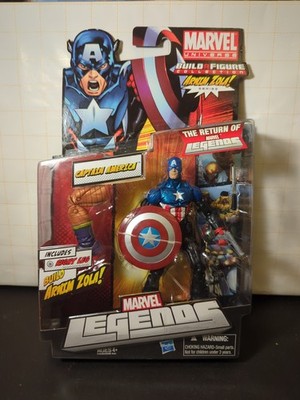 Marvel Legends Captain America Arnim Zola BAF Series Bucky Cap