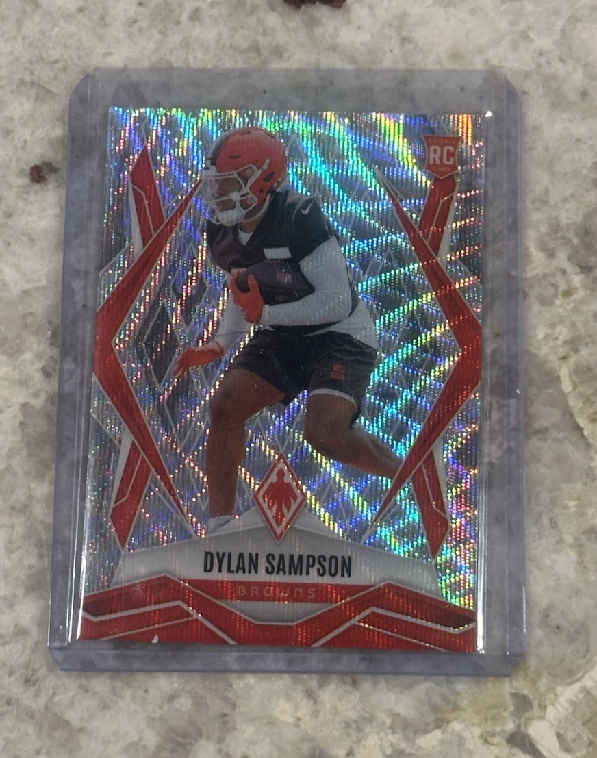2025 Panini Phoenix - Rookies Dylan Sampson #250 Wave /199 (RC) Cleveland Browns